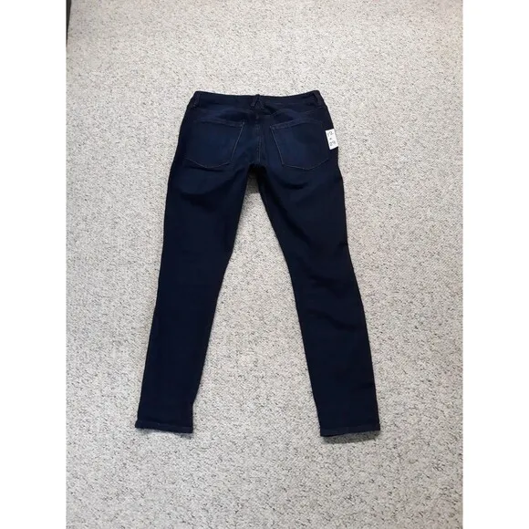 12/31 Good American Good Legs High Rise Dark Wash BLUE224 Skinny
