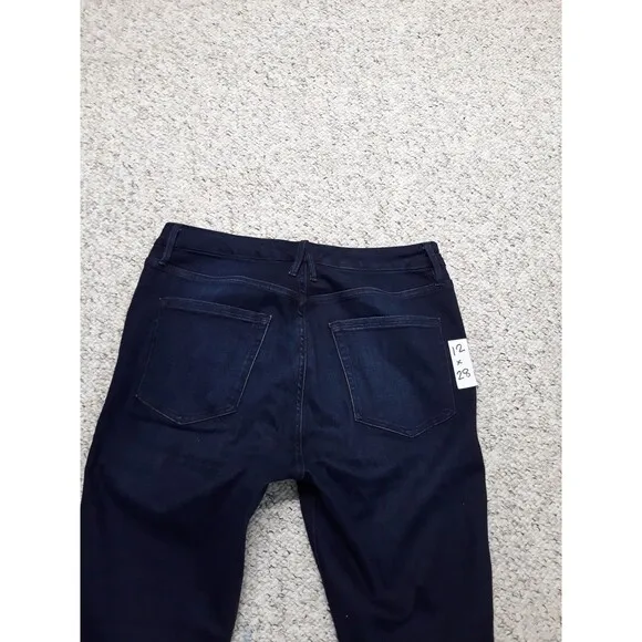 12/31 Good American Good Legs High Rise Dark Wash BLUE224 Skinny