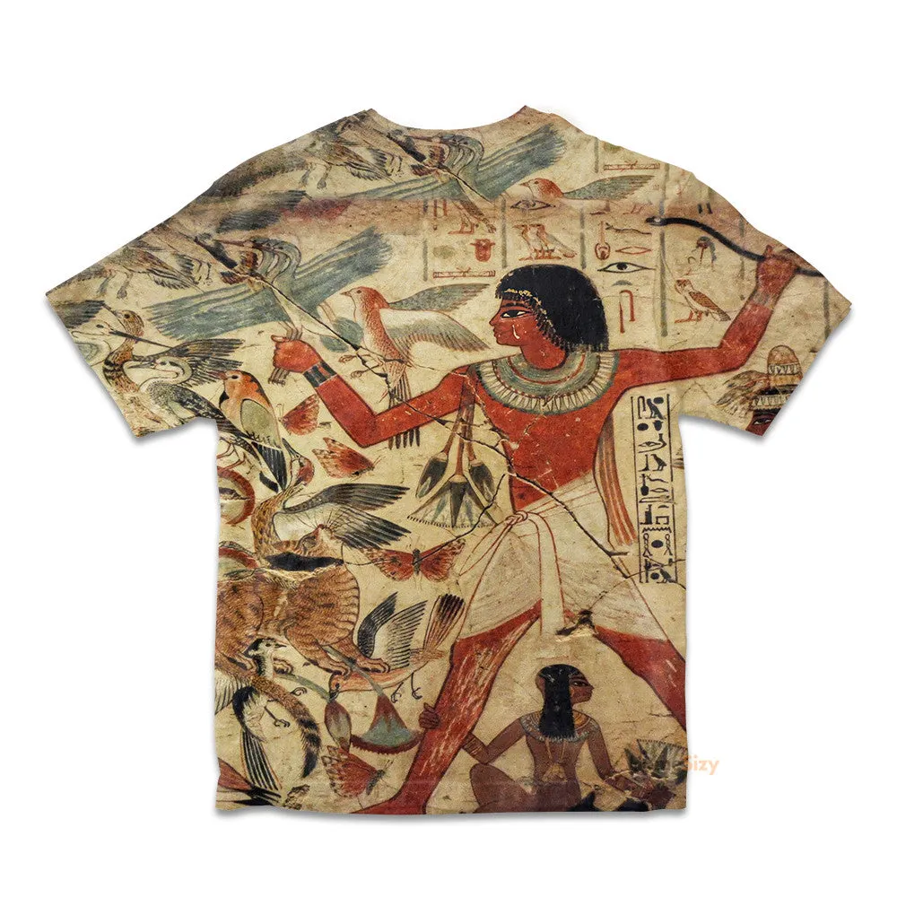 3D Printed Ancient Egyptian Words Clothes Kid Tshirt Unisex QT306125Tf