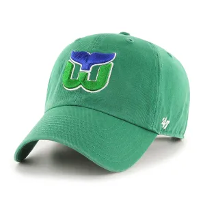 47 Brand NHL Clean Up Vintage Adjustable Hat - Hartford Whalers