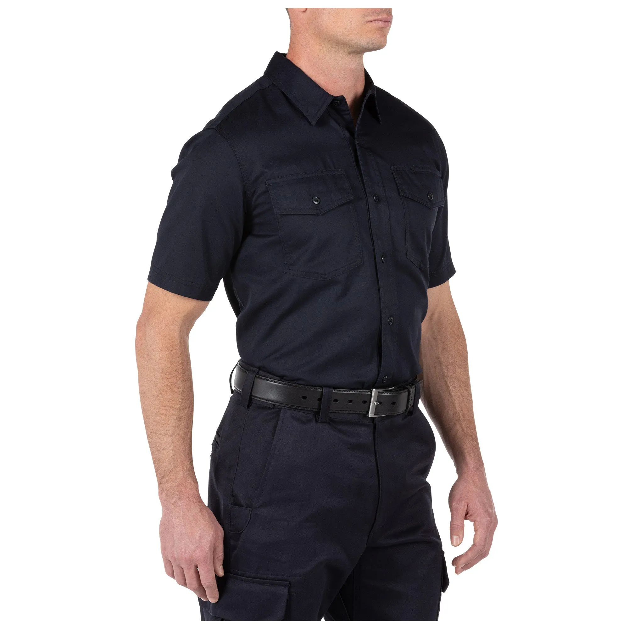 5.11 Tactical Company Short Sleeve Shirt Fire Navy