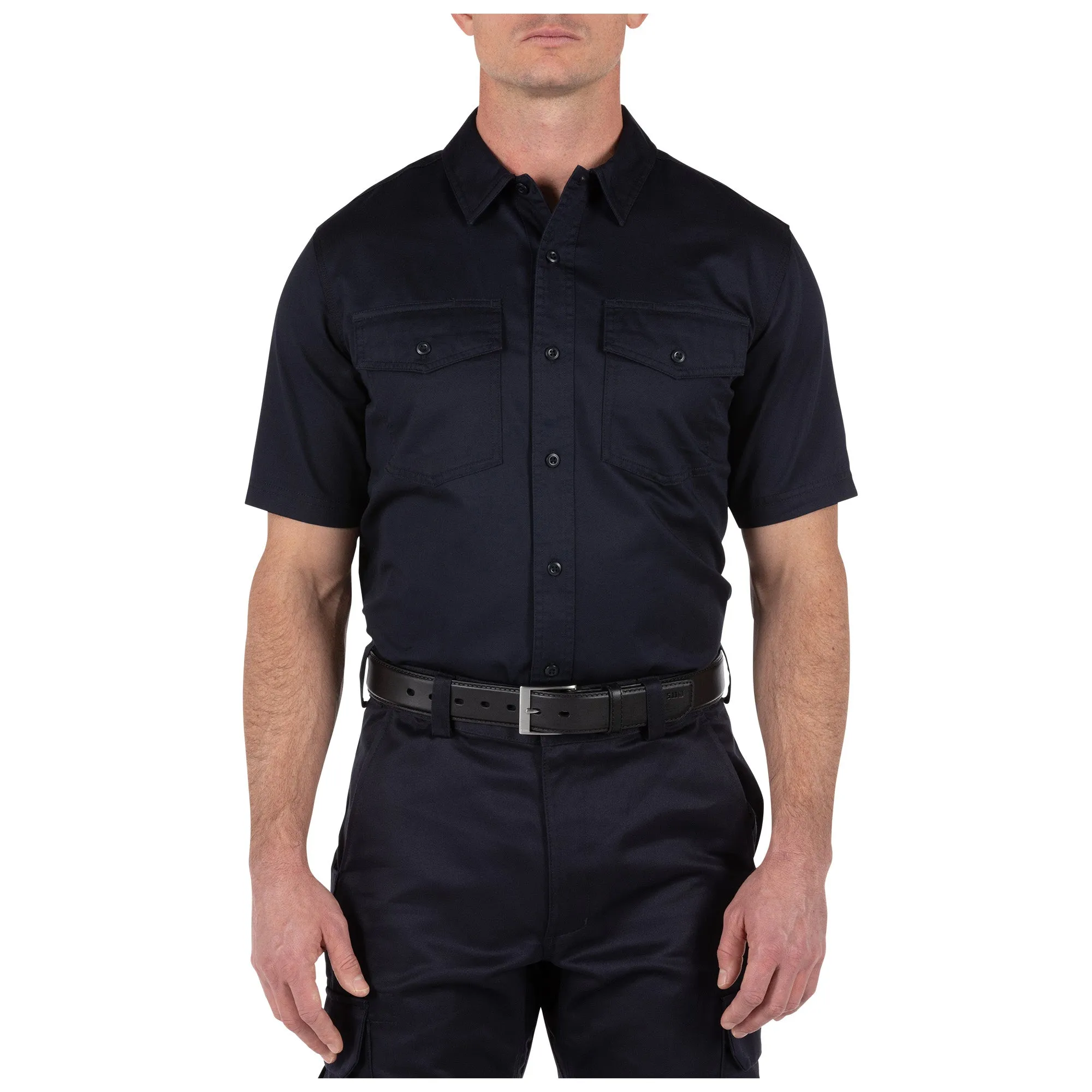5.11 Tactical Company Short Sleeve Shirt Fire Navy