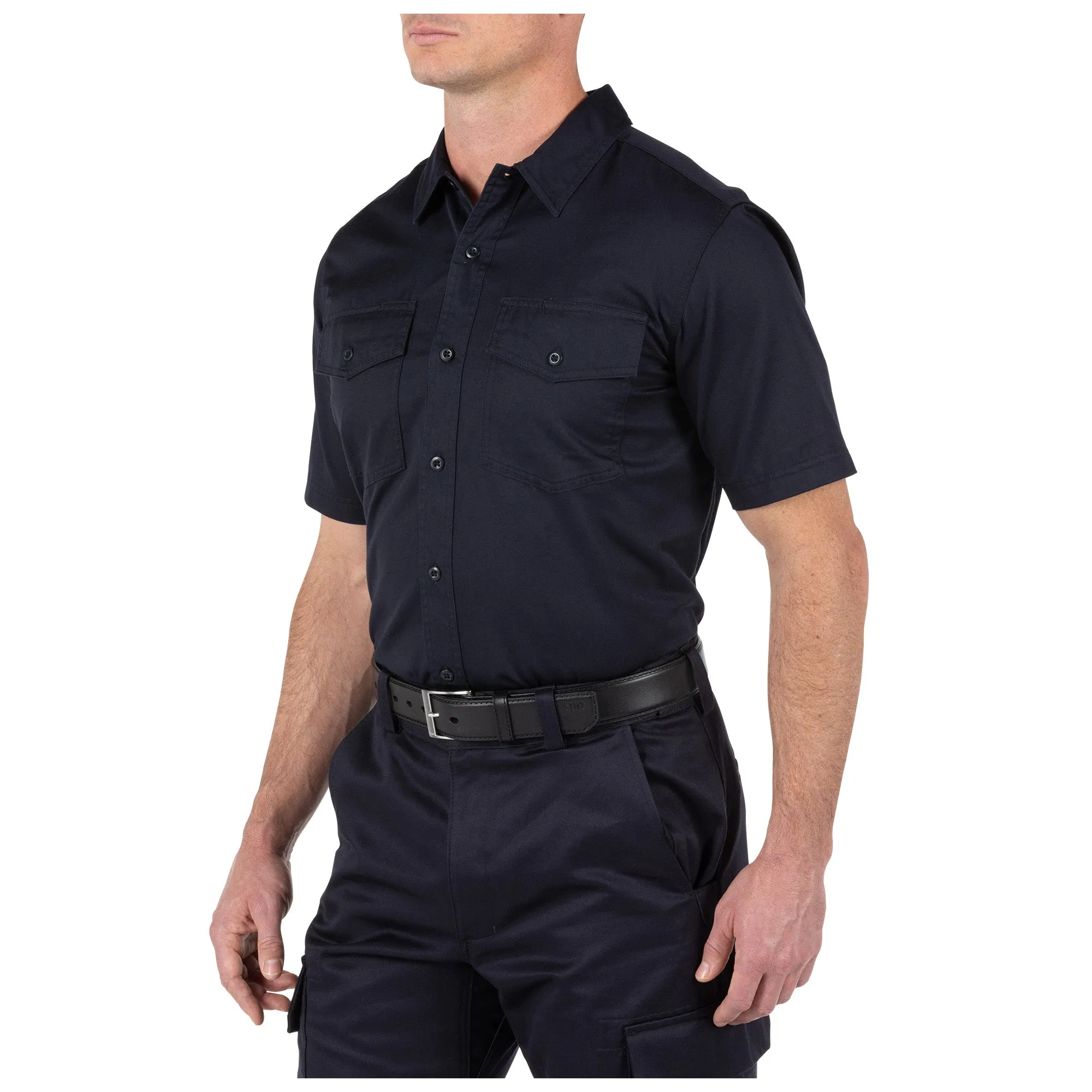 5.11 Tactical Company Short Sleeve Shirt Fire Navy