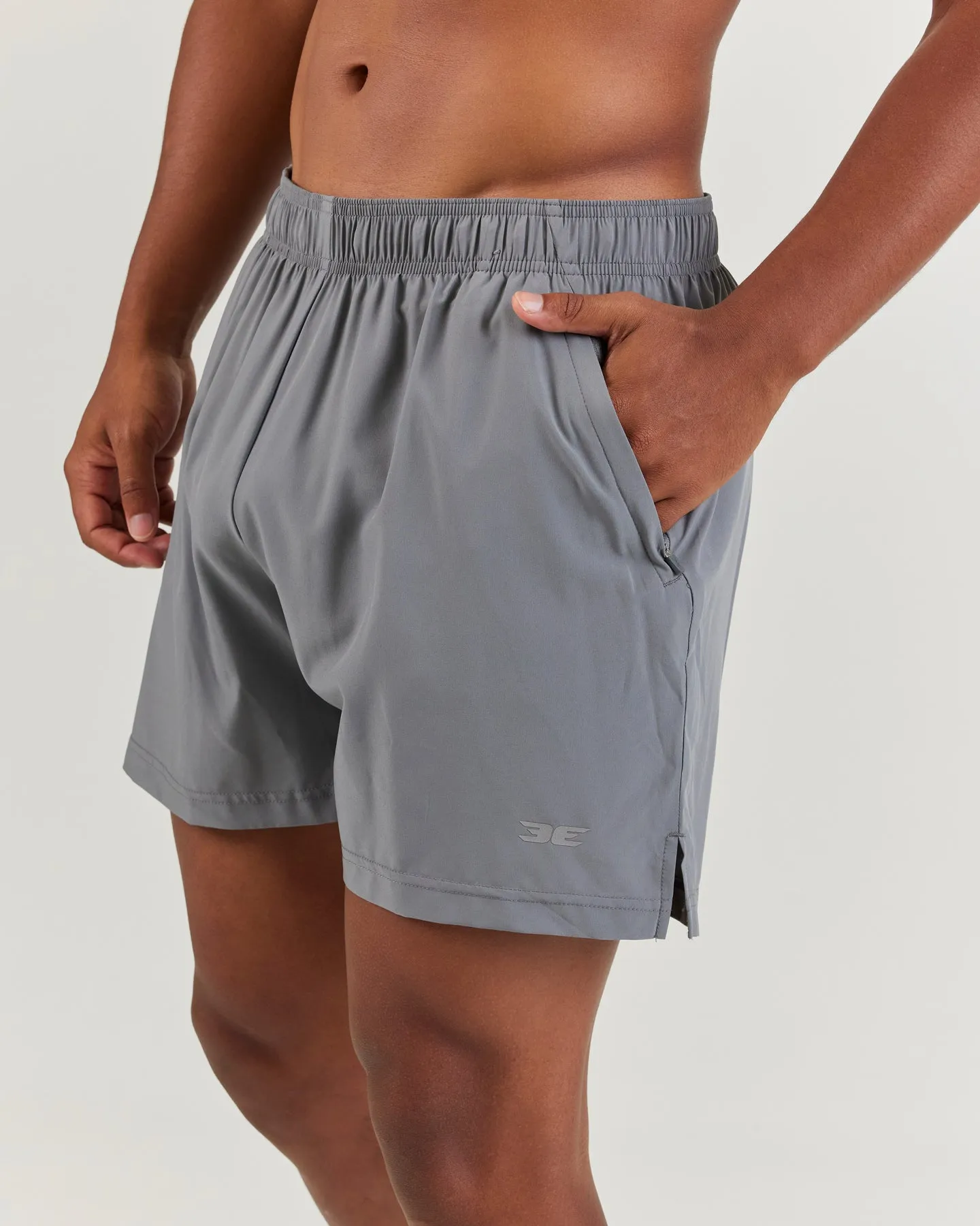 5" Elite Aero Shorts - Grey