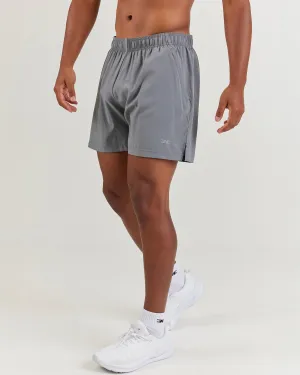 5" Elite Aero Shorts - Grey