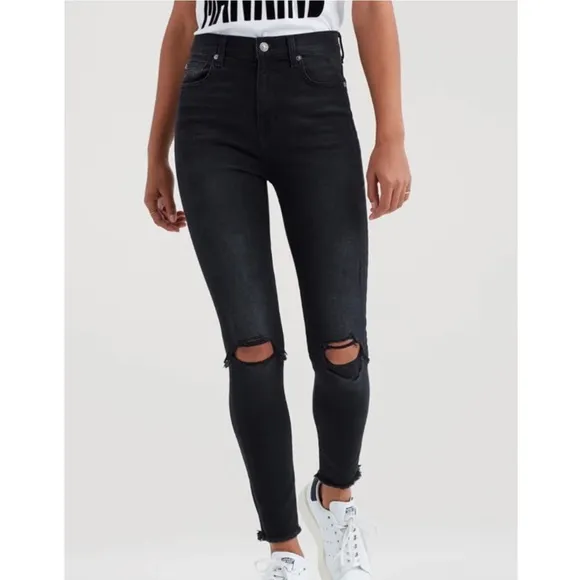 7 For All Mankind Aubrey in Aged Onyx
