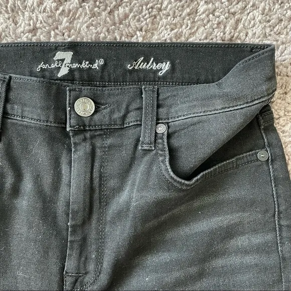 7 For All Mankind Aubrey in Aged Onyx