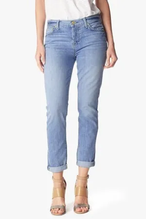 7 For All Mankind Josefina Feminine Boyfriend | Aura Blue Heritage | SALE