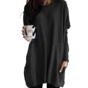 Abegail | Women Warm Long Sweatshirt | Comfortable