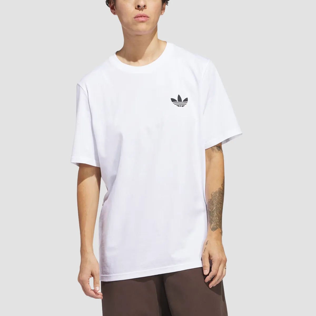 adidas 4.0 Stretch Logo T-Shirt White/Black