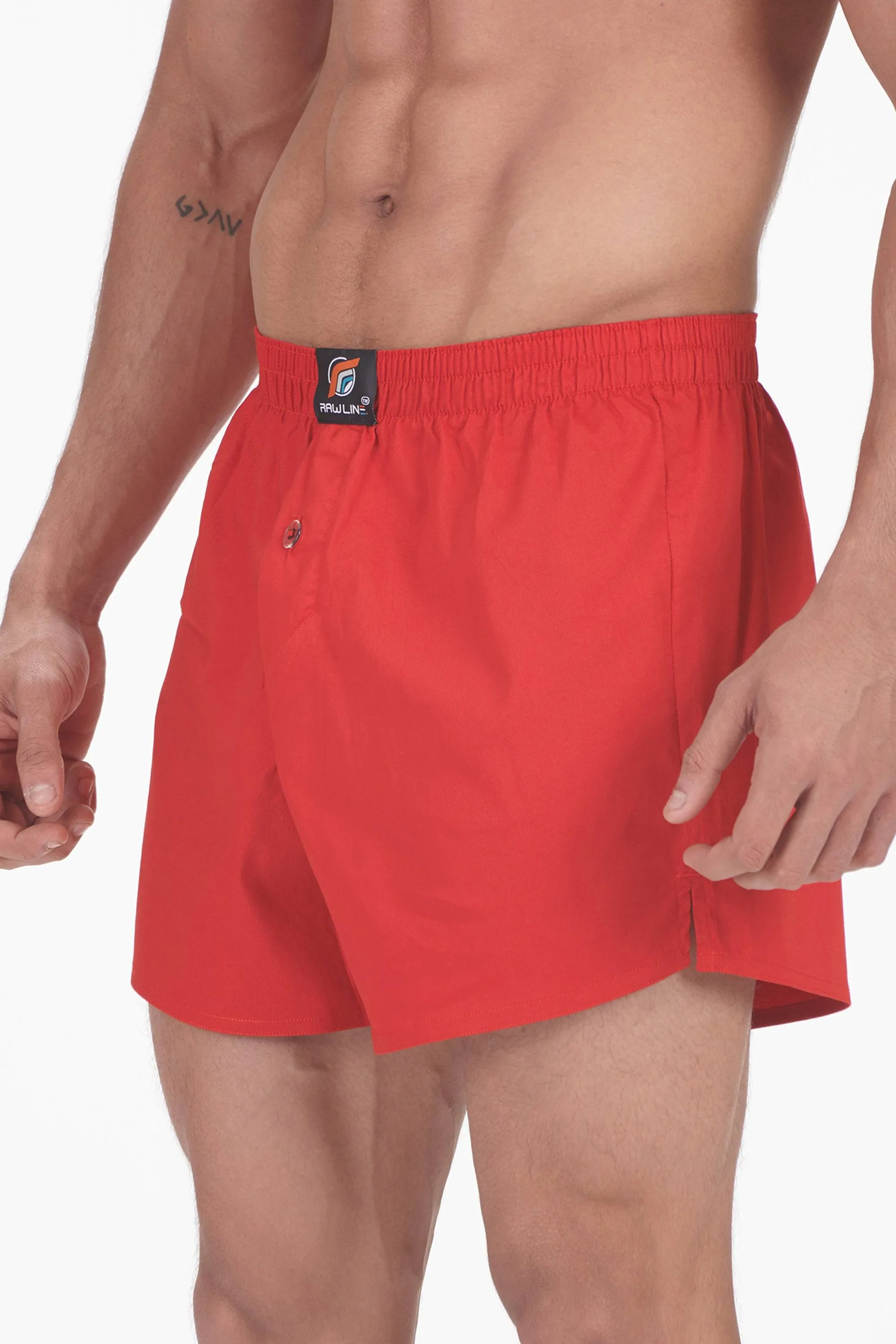 Airy Red Boxers