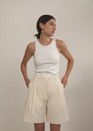 Aline Tank, White