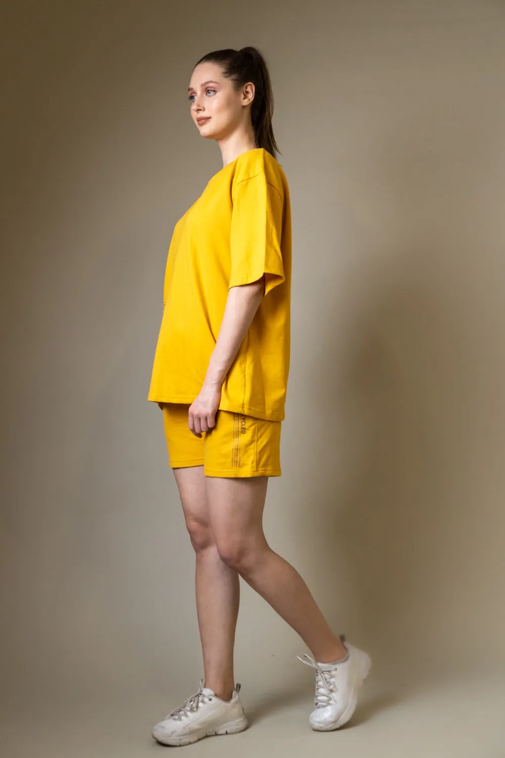 Amber Oversized T-shirt Shorts Co-Ord