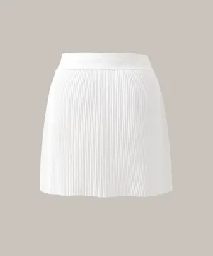 Anell Golf Light Pleated Skirt - White