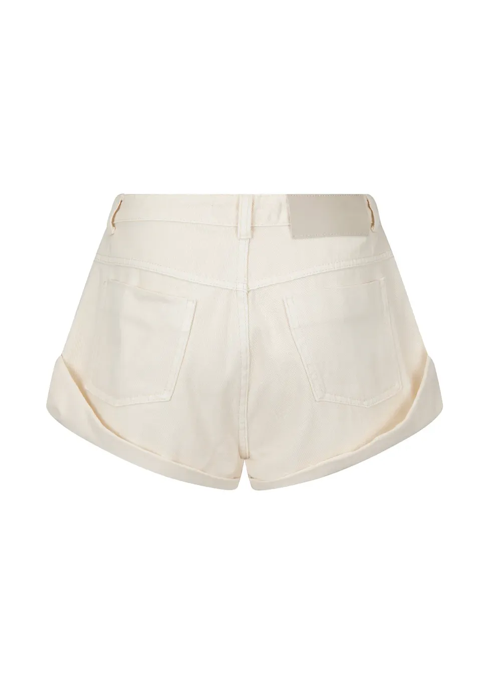 ARAMINTA JAMES Goldie Denim Short - Cream