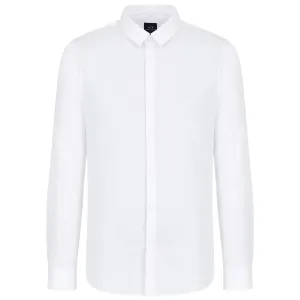 ARMANI EXCHANGE BI-STRETCH CLASSIC LONG SLEEVE SHIRT