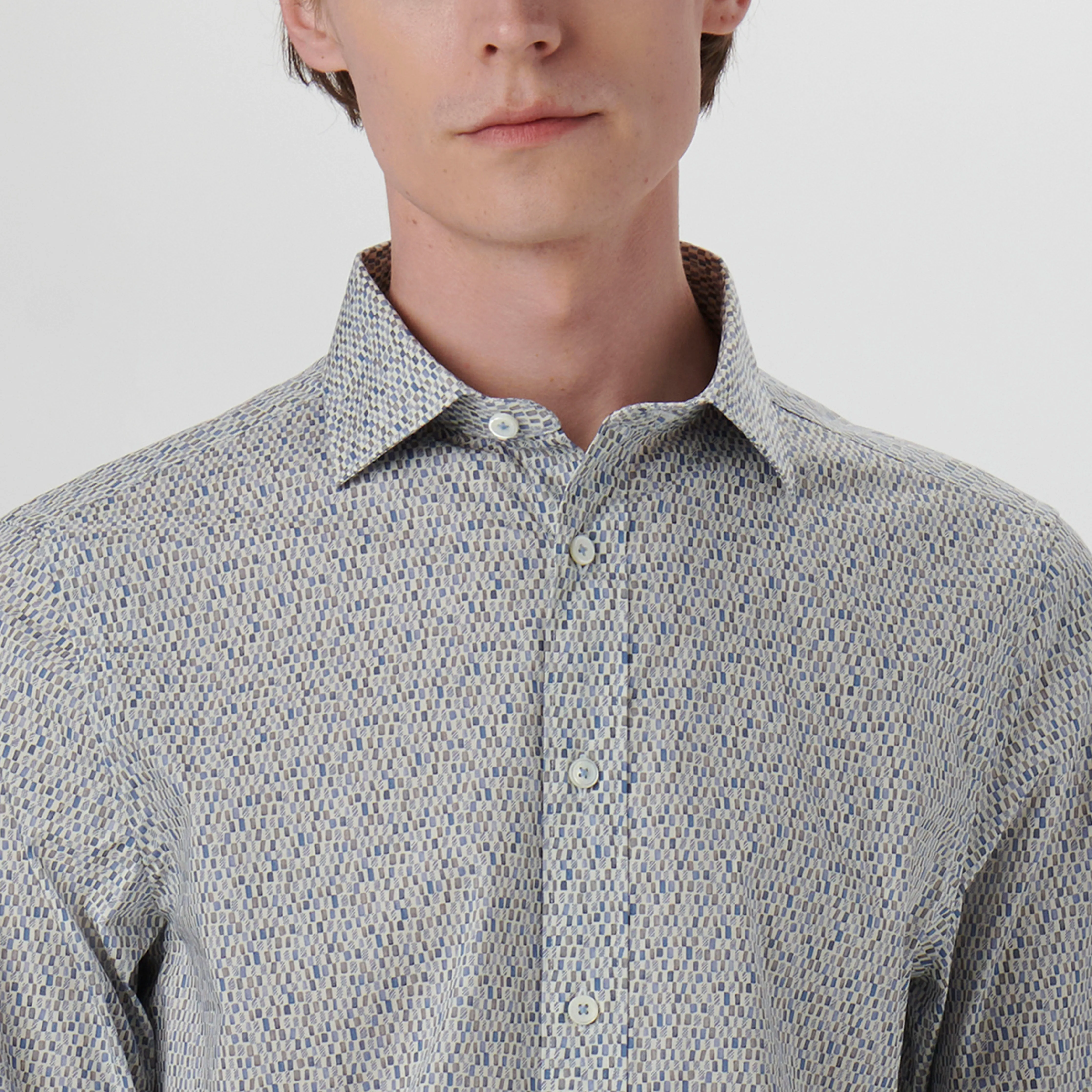 Axel Mosaic Print Shirt