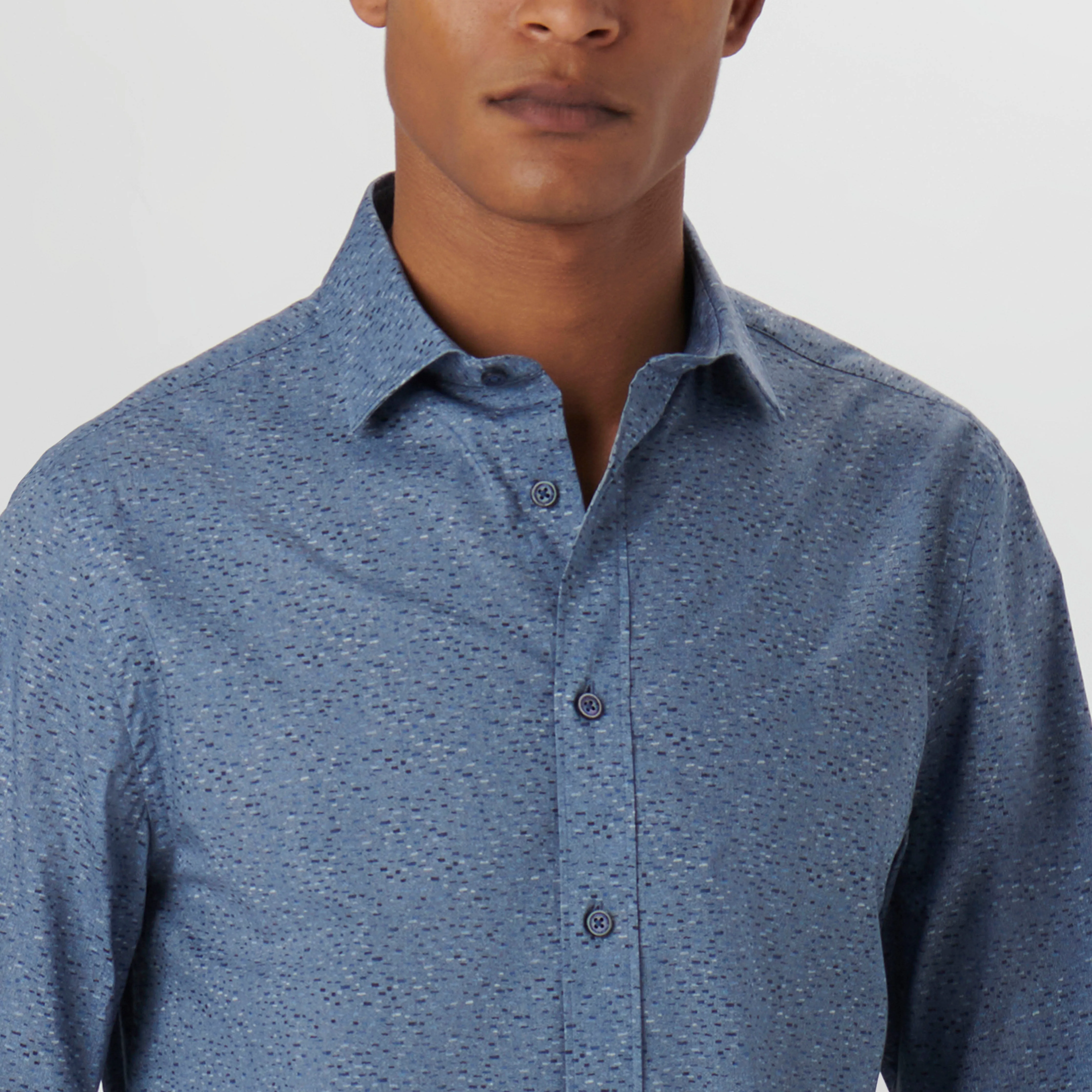 Axel Stria Print Shirt