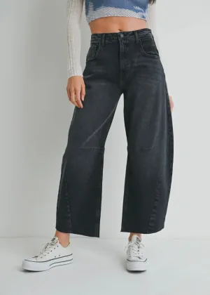 Barrel Jean With Seam