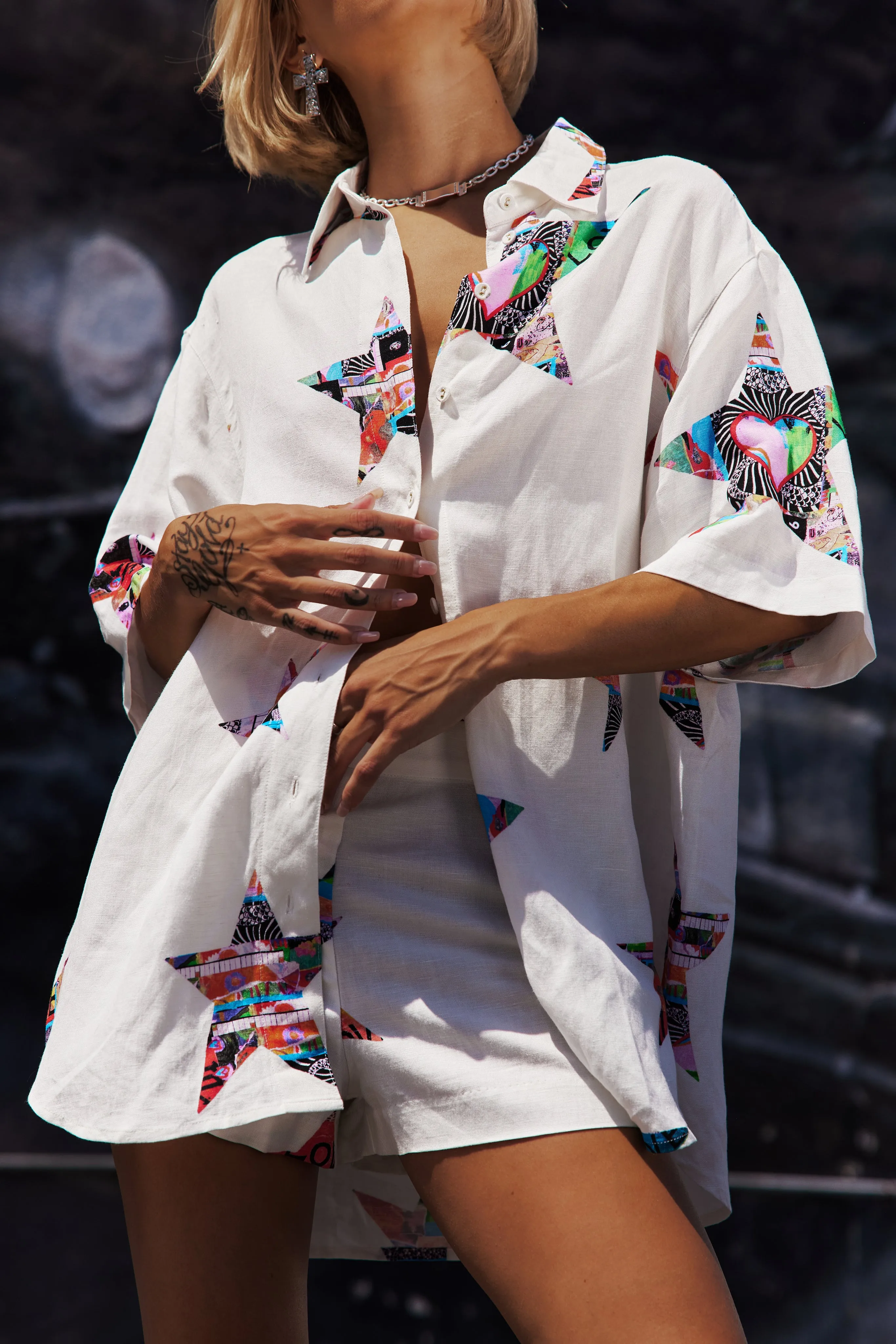 Big Shirt STAR X LOVERS