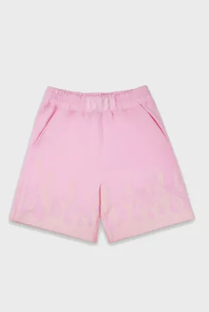 BILLY BONES CLUB UNISEX BURNER SHORTS - PUFF PINK