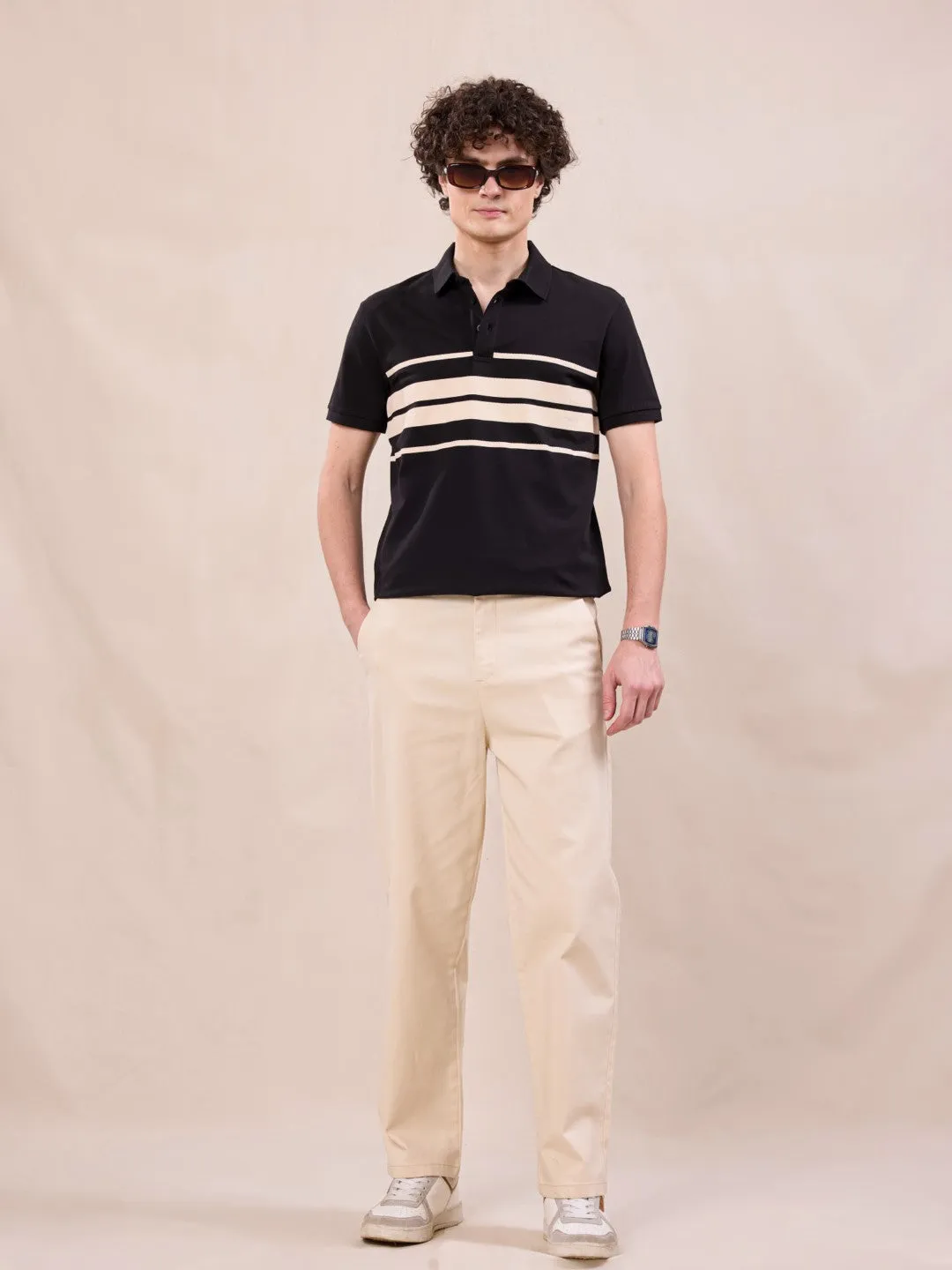 Black Polo T-Shirt
