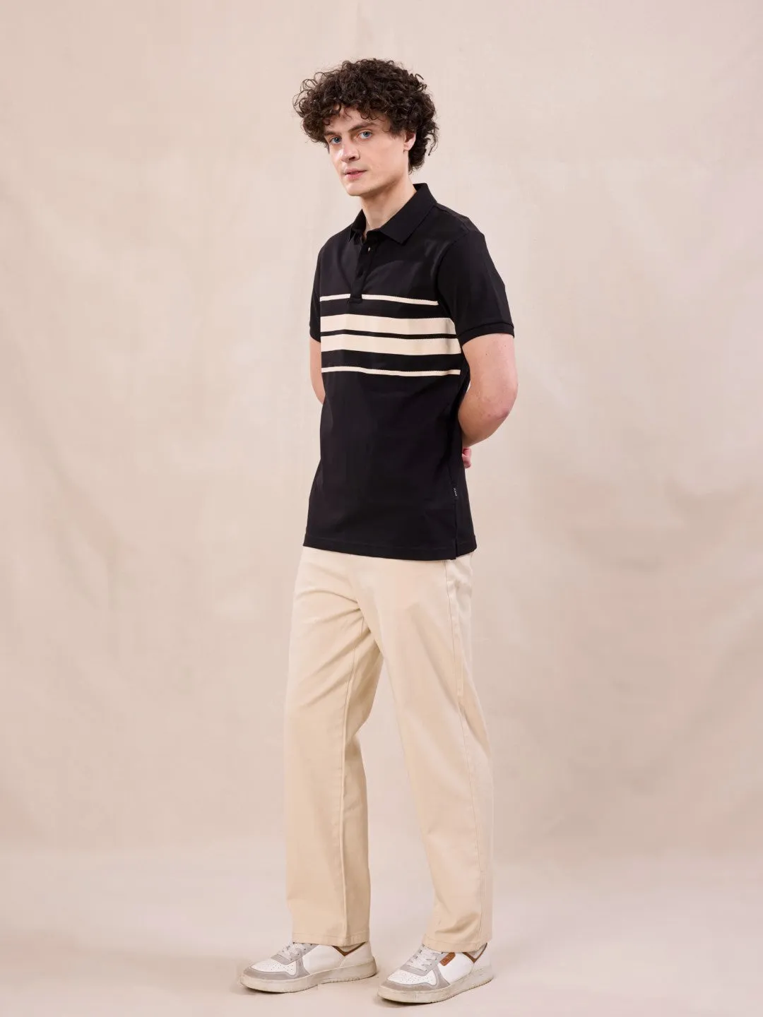 Black Polo T-Shirt
