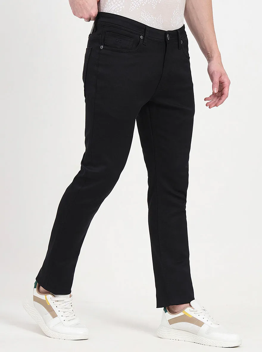 Black Washed Slim Fit Jeans | JadeBlue