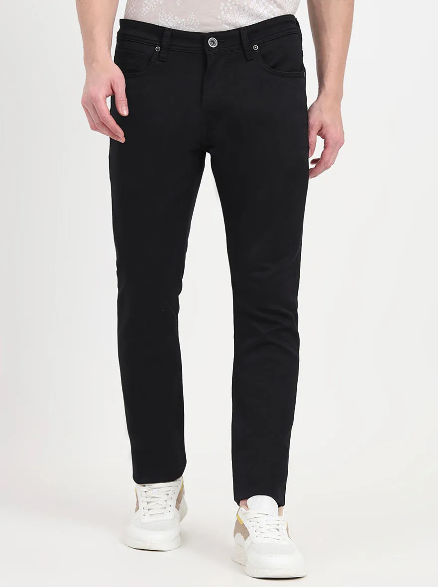 Black Washed Slim Fit Jeans | JadeBlue