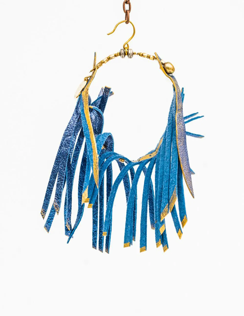 Blue Bird earring