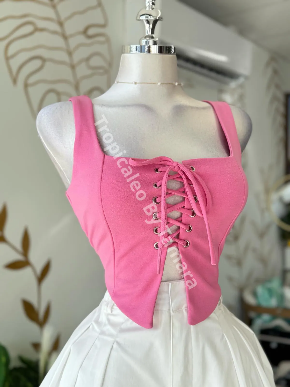 BlushedLace Top