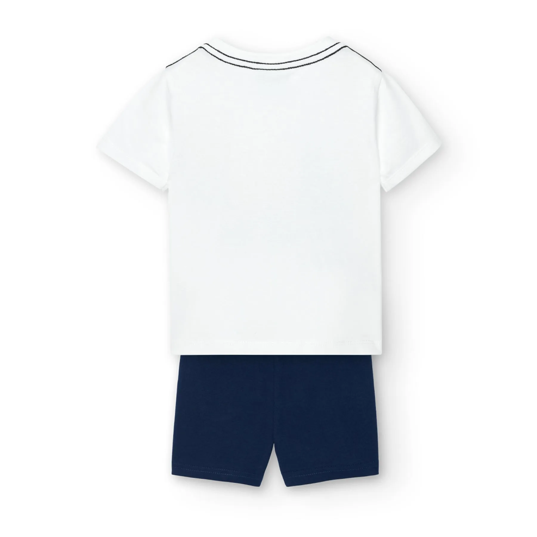 Boboli Wild Ocean Shorts & T-Shirt Set
