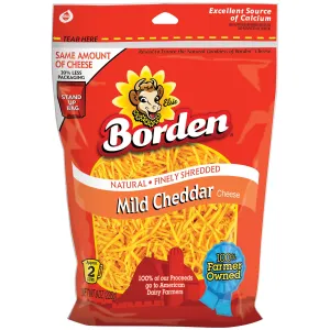 Borden Grated Parmesan Cheese 3oz