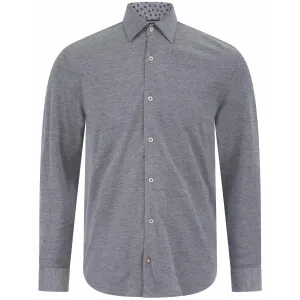 BOSS C-HAL-KENT-C3-223 JERSEY STRETCH SHIRT