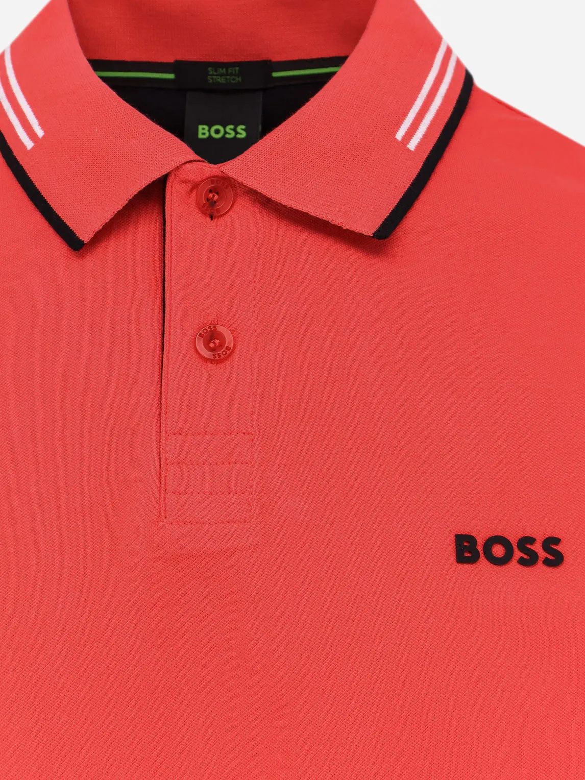 Boss Stretch Cotton Polo Shirt