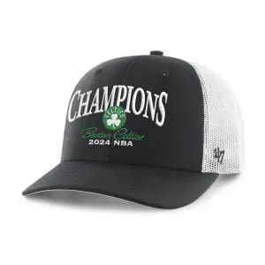 BOSTON CELTICS 2024 NBA CHAMPIONS '47 TRUCKER