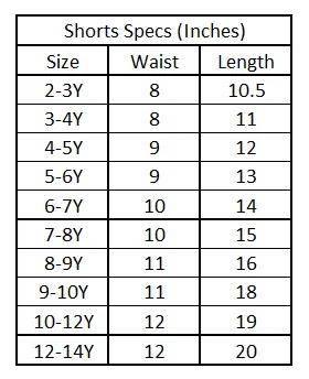 Boys Denim Stretch Twill Short Basic-BROWN