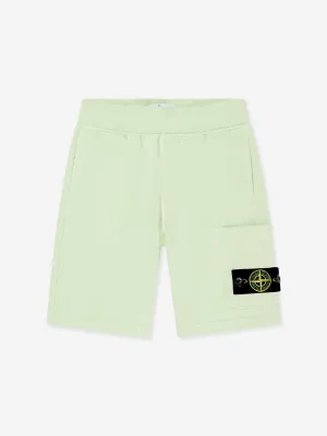 Boys Logo Pocket Shorts in Green