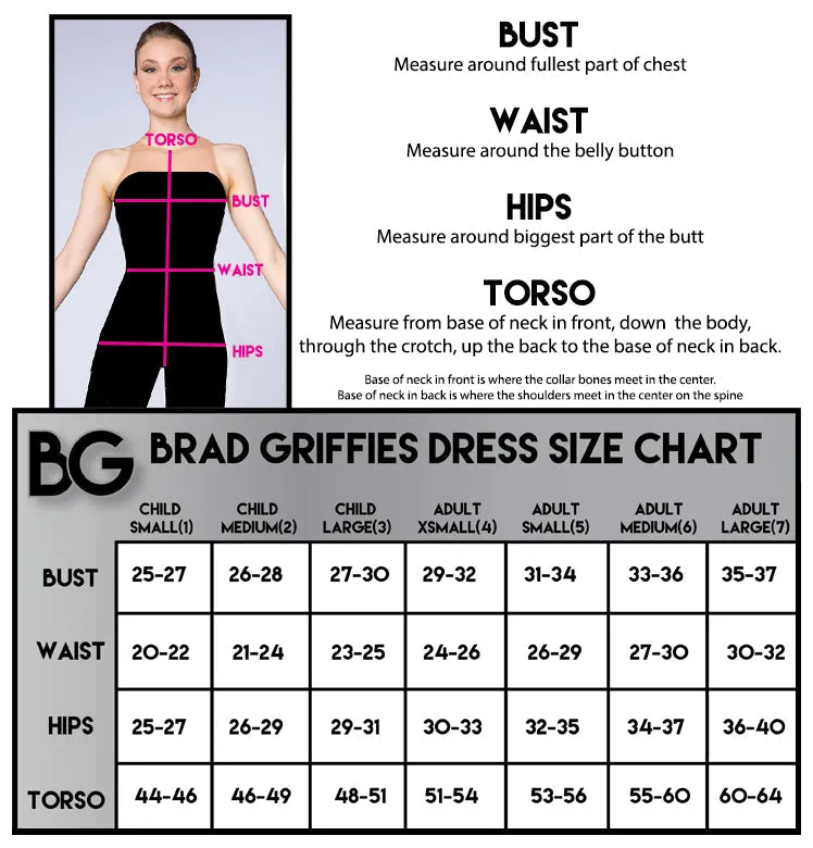 Brad Griffies Ready to Ship 419 Belted Dress with Crystals