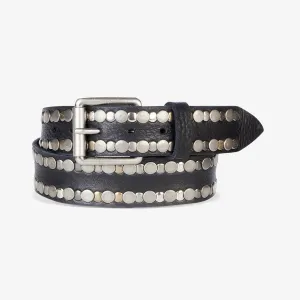 Brave Leather - Women - Black Chetan Raw Washed Belt