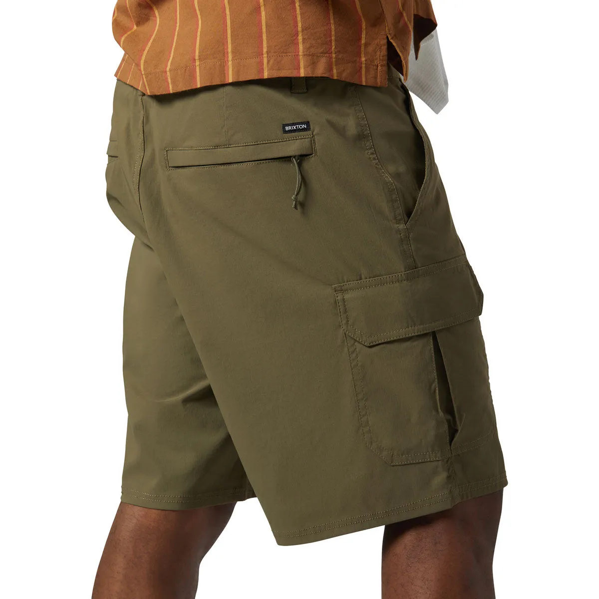 Brixton Shyft Stretch Cargo Shorts - Ivy Green