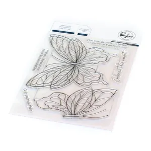 Butterflies stamp