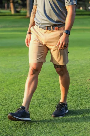 CA Flow Golf Shorts | Khaki
