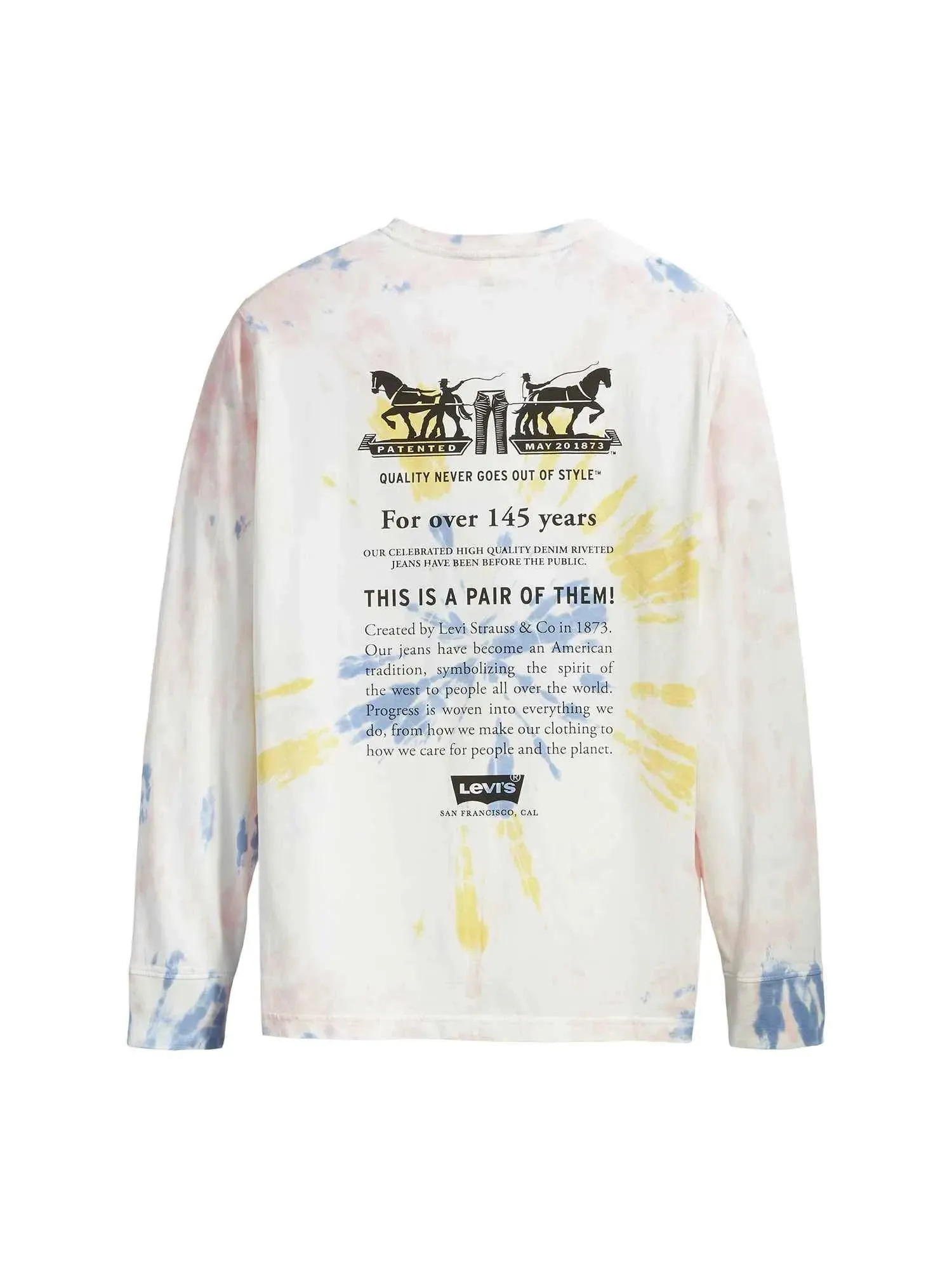 Camiseta LEVI'S® Manga Larga RELAXED GRAPHIC TEE