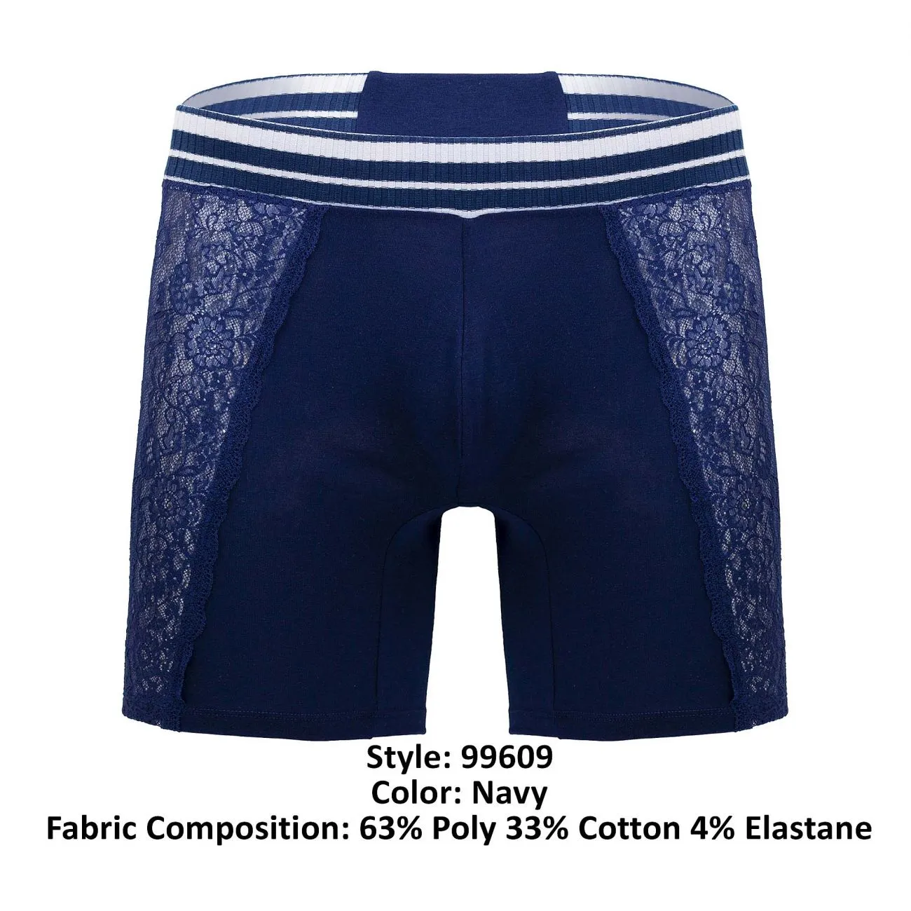 CandyMan 99609 Lounge Pajama Shorts Navy