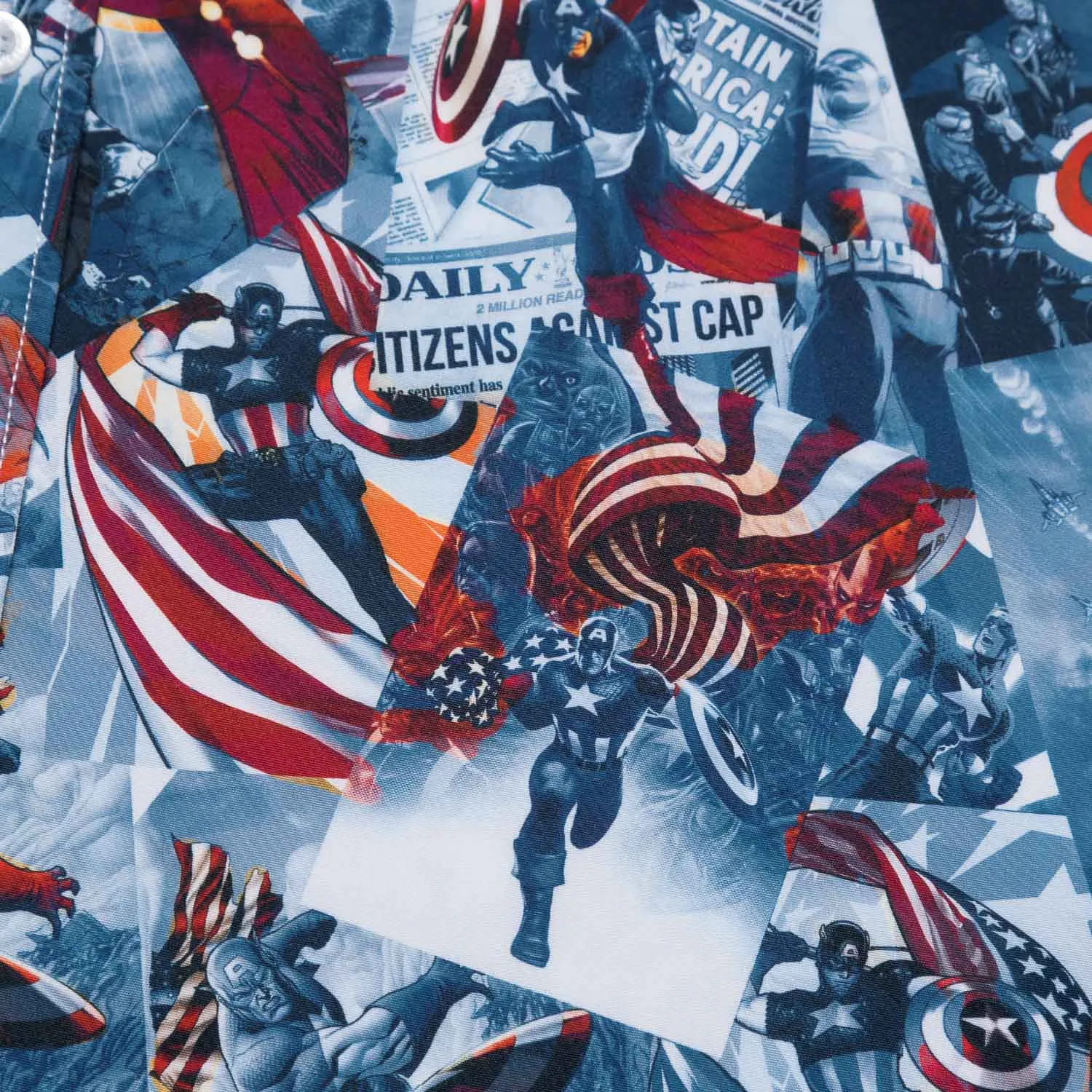 Captain America "Sentinel of Liberty" – KUNUFLEX Short Sleeve Shirt