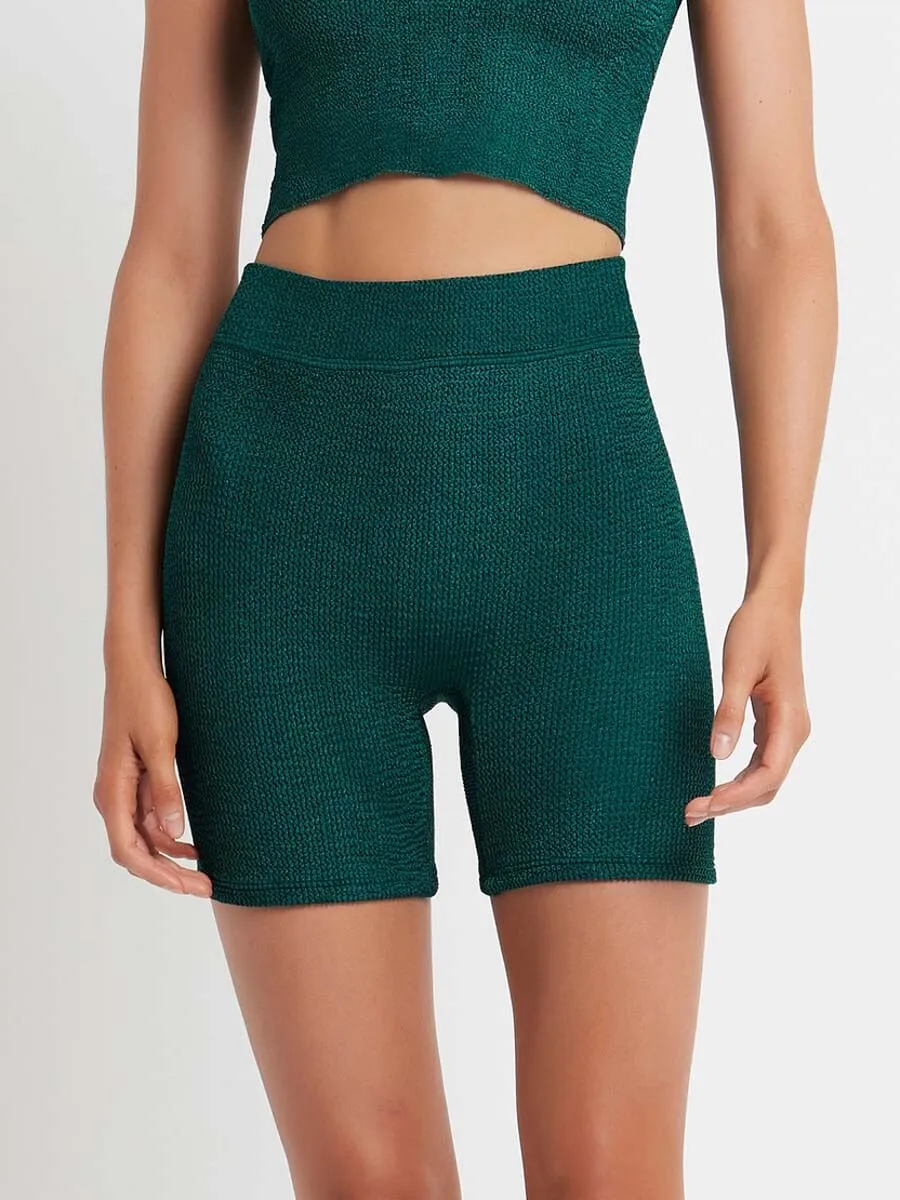 Cara Shorts in Jewel Green