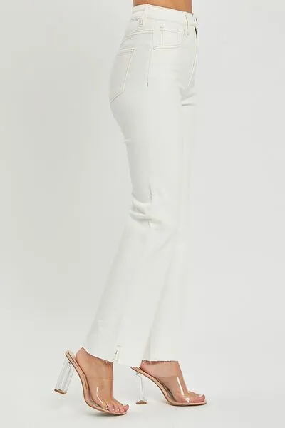 Chloe High Rise Tummy Control Straight Jeans