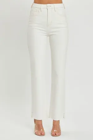 Chloe High Rise Tummy Control Straight Jeans