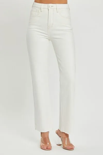 Chloe High Rise Tummy Control Straight Jeans